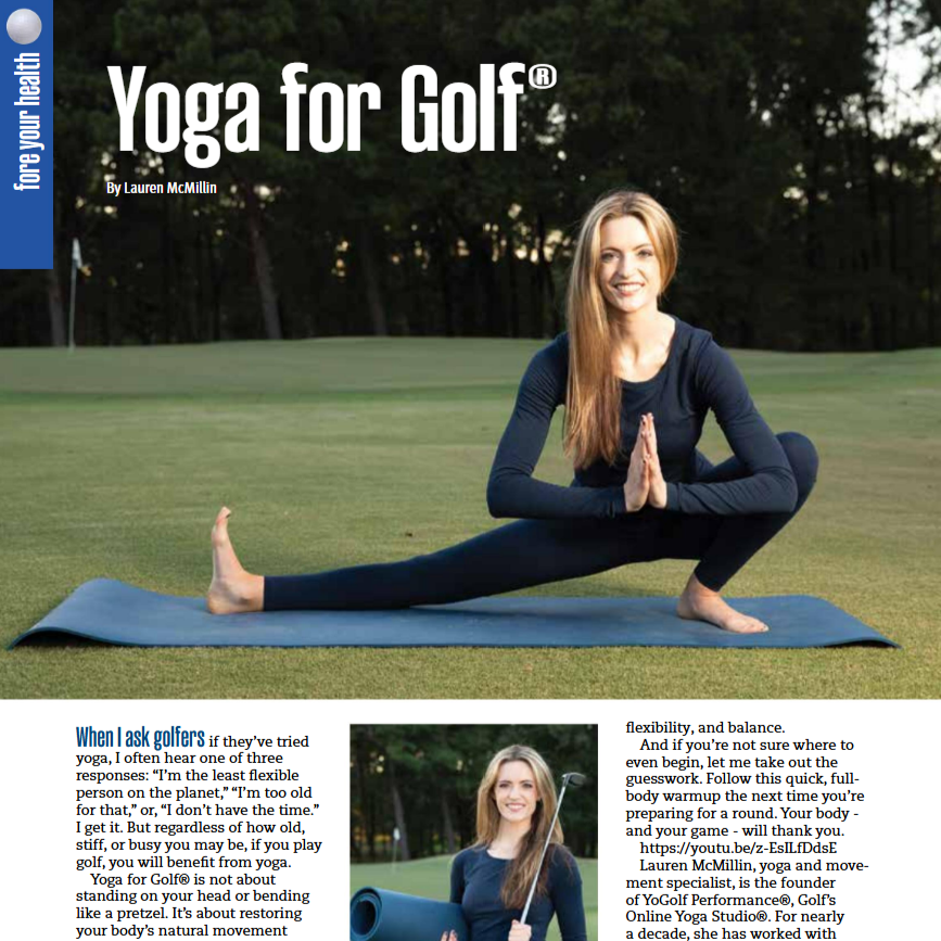 Golf Central Magazine | Yoga for Golf® thumbnail