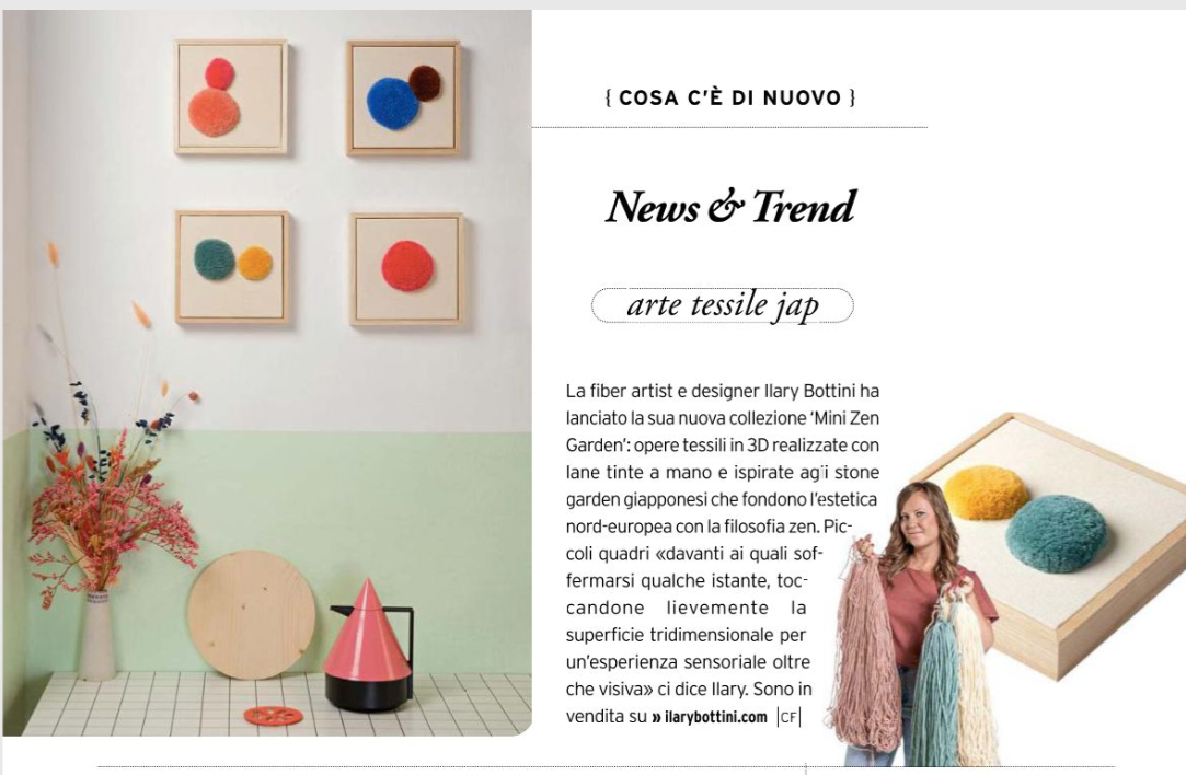 La mia nuova collezione di Mini Zen Garden su Casa Facile di gennaio thumbnail