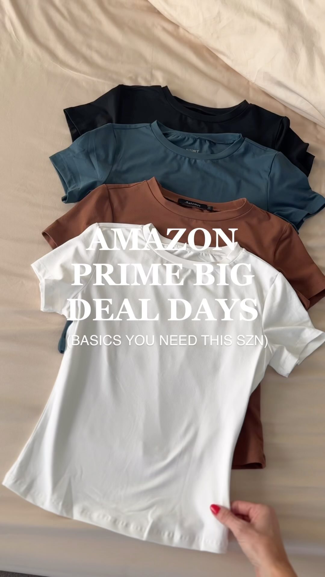 Comment “PRIME” and I’ll DM you my ultimate list of PRIME BIG DEAL DAYS staple pieces on sale ! GIVING AWAY $500 AMAZON 