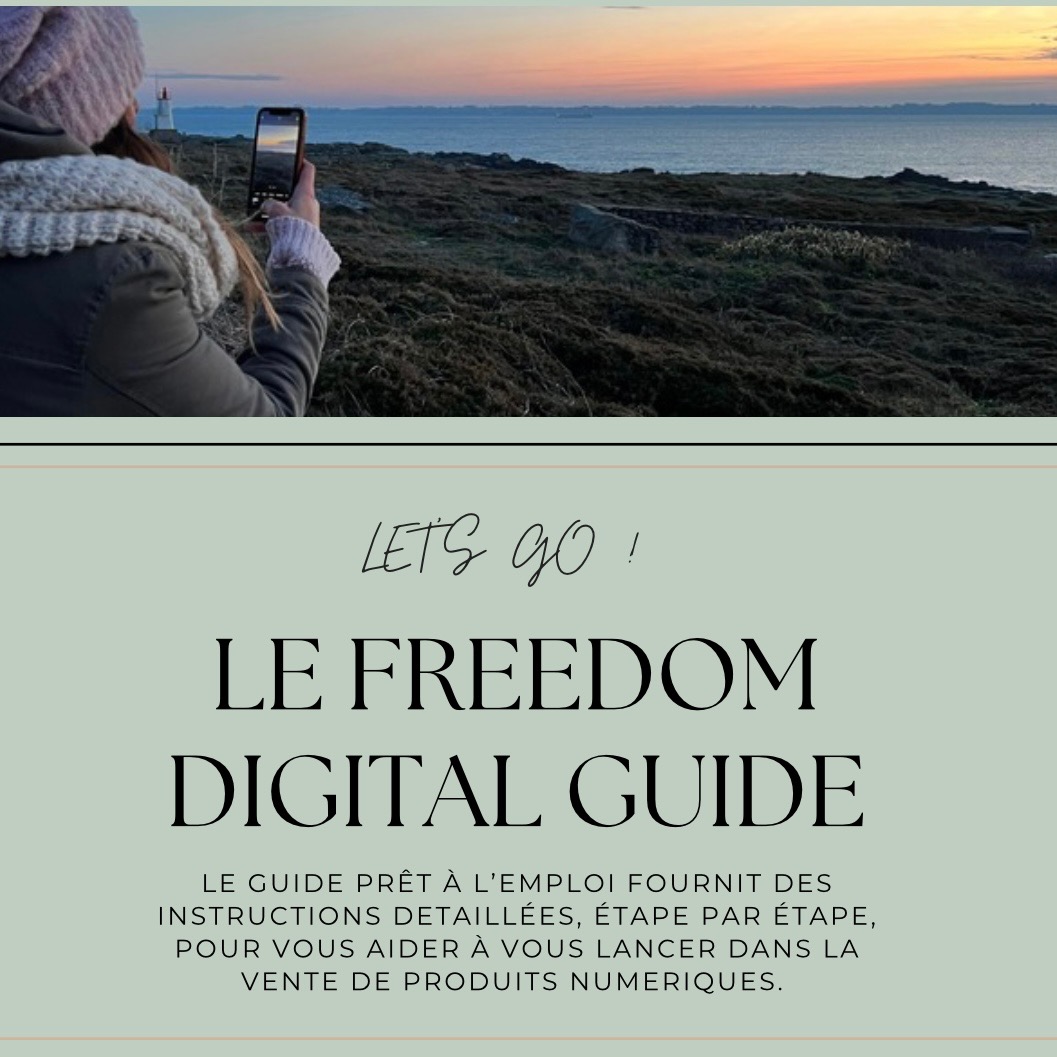 Ton guide pour apprendre en 30 jours à créer tes petits produits digitaux 27€ au lieu de 47€ thumbnail
