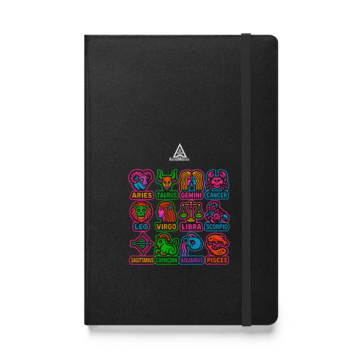 Zodiac Signs Hardcover Notebook #AstroMostra thumbnail