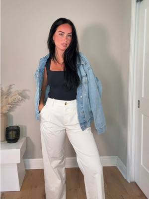 Cute elevated pants for spring/ summer! I will have everything 🔗 on my LTK in the Aritzia section 🫶🏻 My sizing 5’7, 145l