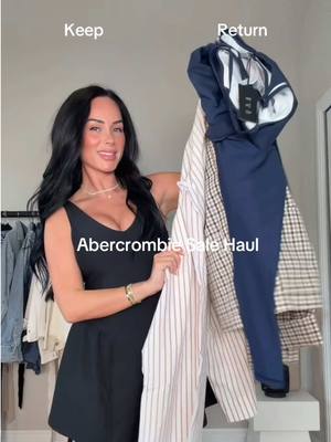 abercrombie is having a huge sale 🖤 20-40% of EVERYTHING! With a stackable code SUITEAF ! I will have what I picked up o