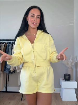 The new lemonade yellow from @Aritzia is gorgeous!!! 💛 I will have my outfit 🔗 on my LTK I’m wearing a size small tank &