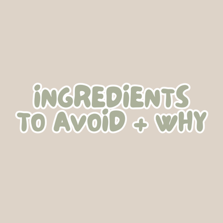 Ingredients To Avoid (FREE) thumbnail