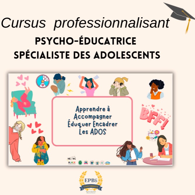 En savoir + sur le  cursus professionnalisant 🎓Psycho-Educatrice spécialiste des Adolescents thumbnail