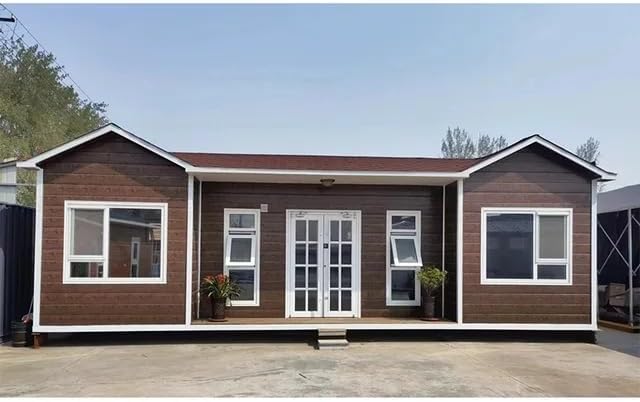 Portable Prefab Home Kit with Living Room, Kitchen, Bedroom and Bathroom 20ft thumbnail