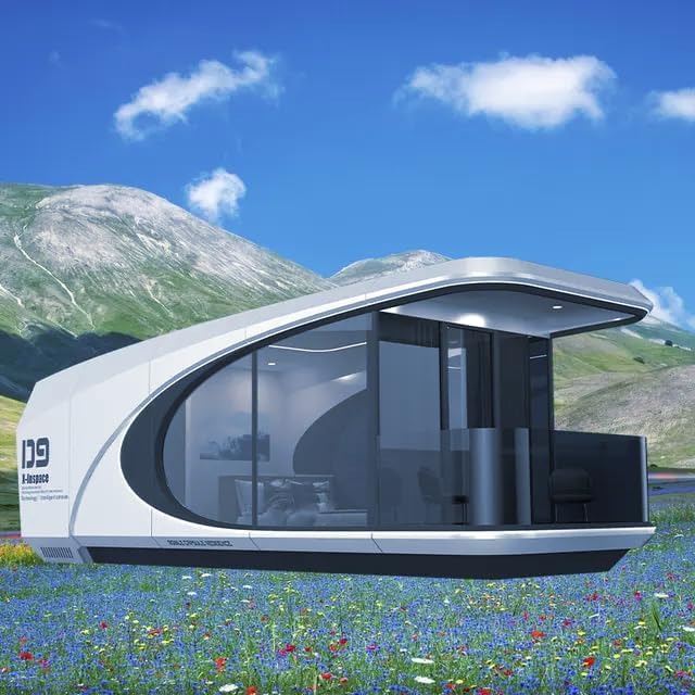 (20ft)  Space Capsule Movable Homes  thumbnail