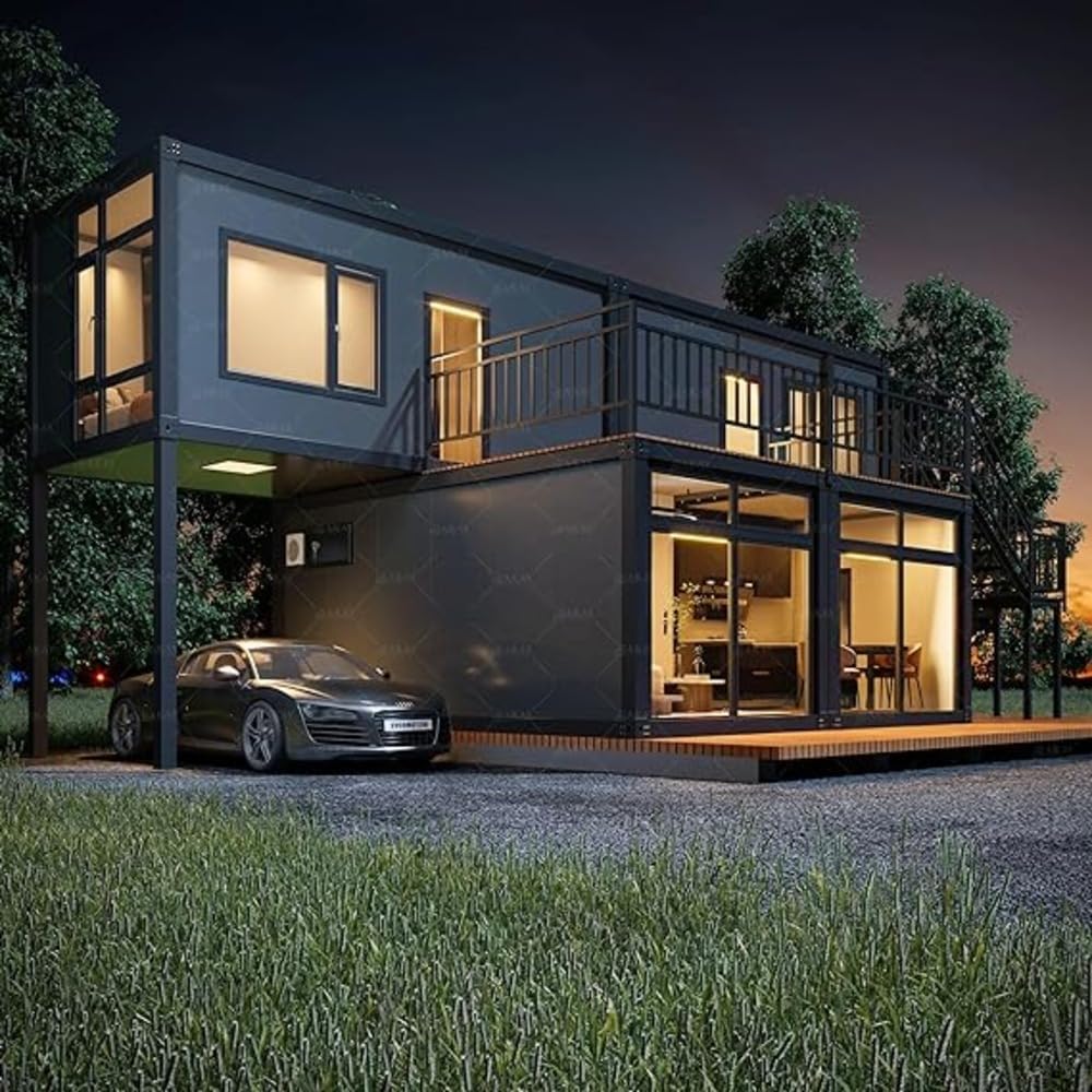  Luxurious 40ft Galvanized Container Mobile House Villa thumbnail