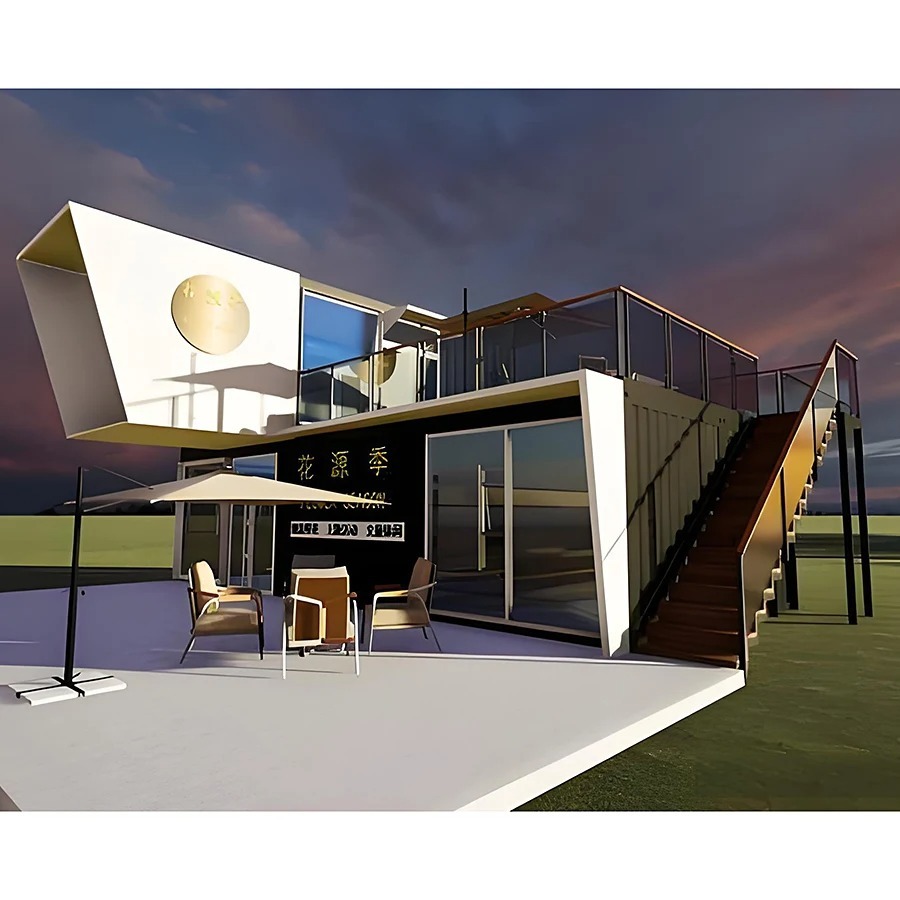 Prefab Buildings Tiny Home, 2 Story Expandable Container thumbnail