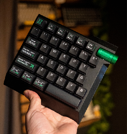 Lemokey L0 HE One Handed Magnetic Switch Gaming Keyboard thumbnail