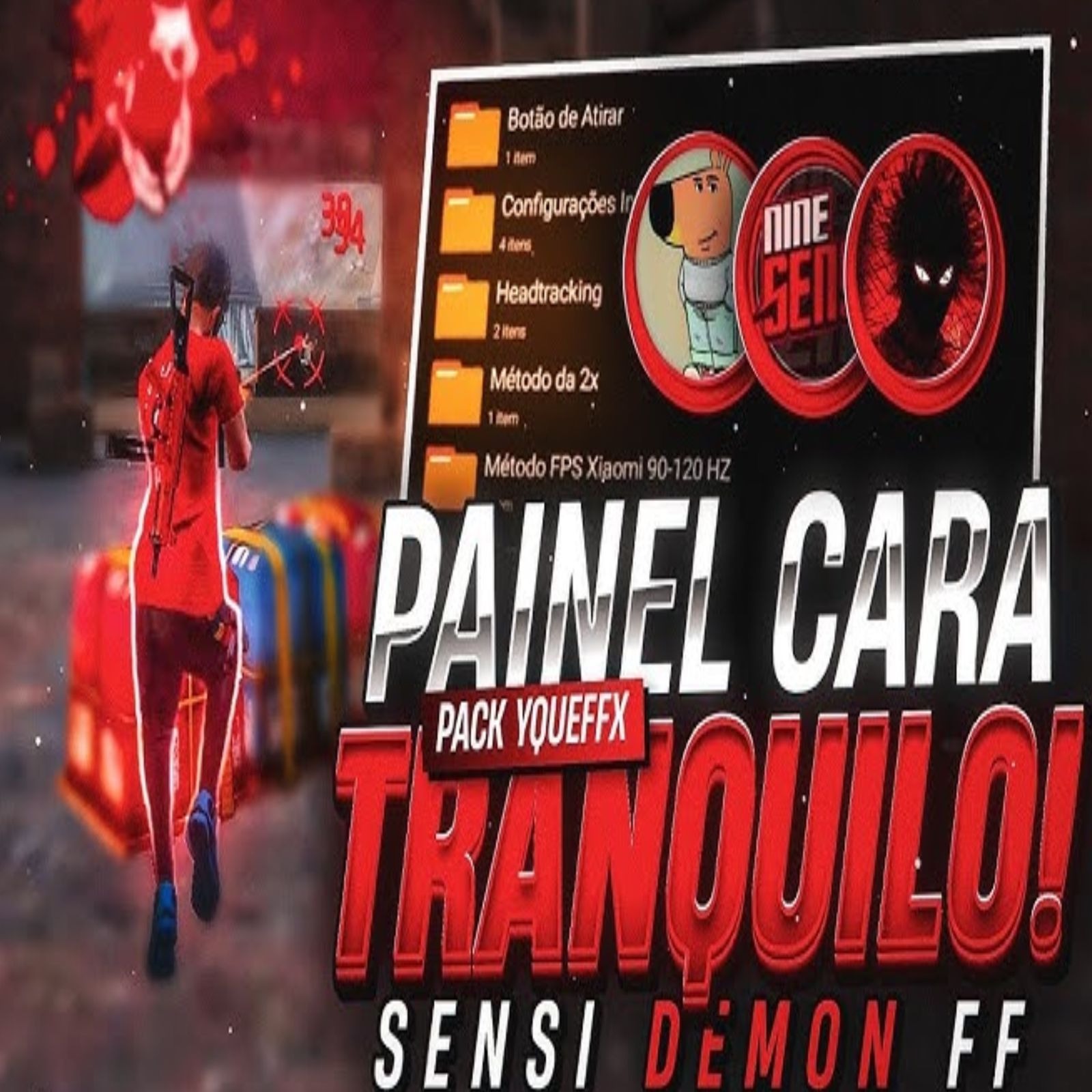 PAINEL  ( CARA TRANQUILO) SENHA 5 thumbnail
