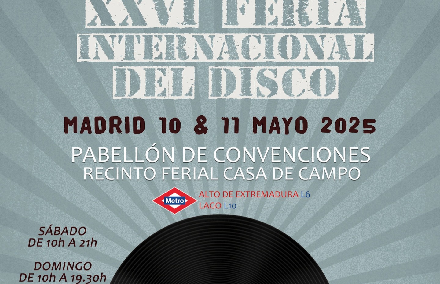 Próximas ferias de discos en Madrid 2025 thumbnail