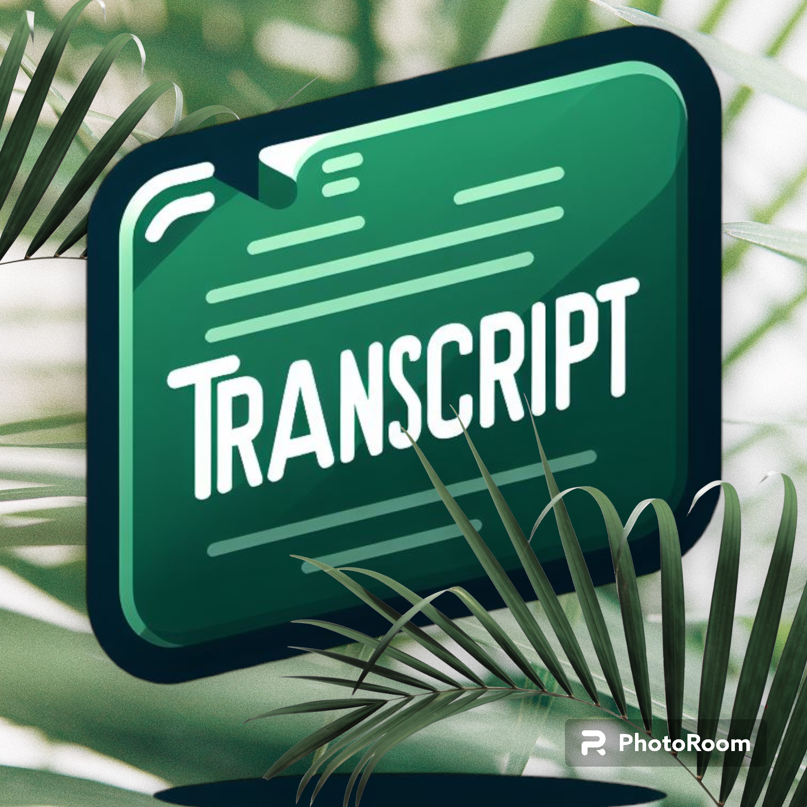 Official transcript thumbnail