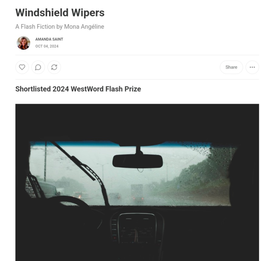 Windshield Wipers - Shortlisted for WestWord Flash Prize thumbnail