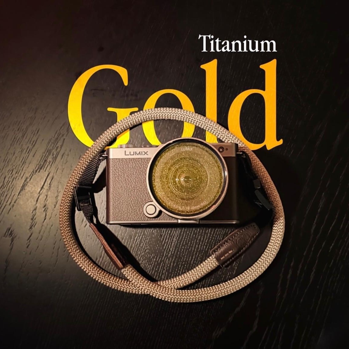 Use IAMXTIAN100 for $100 off on the Lumix S9 Titanium Gold thumbnail