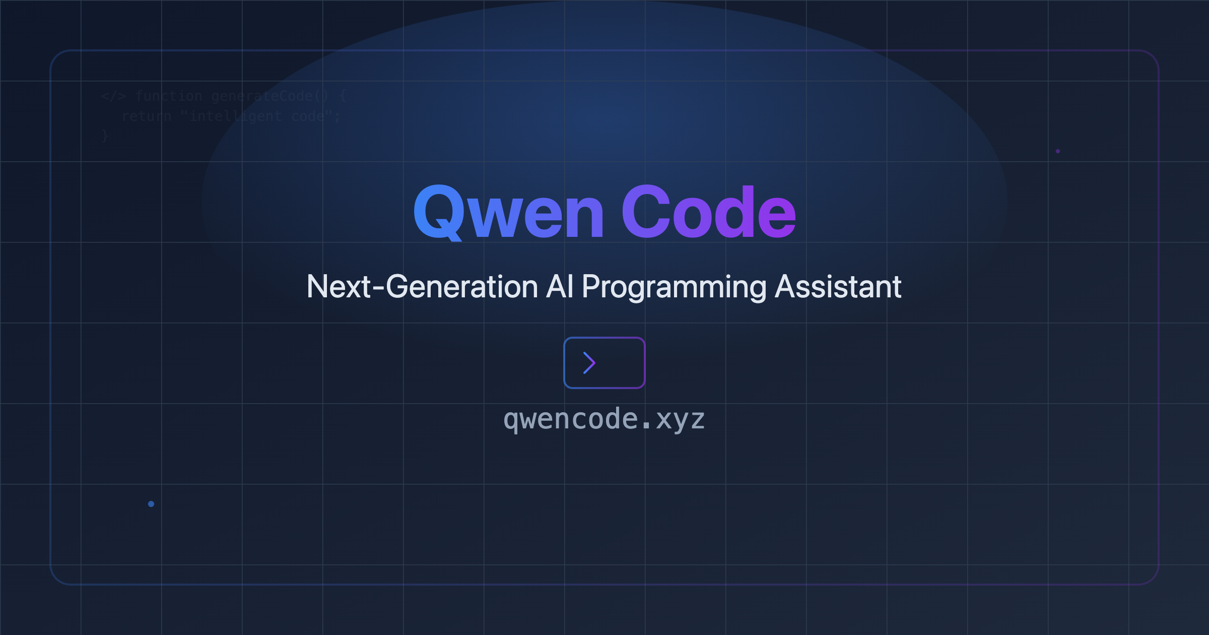 Qwen Code - Next-Generation AI Programming Assistant thumbnail