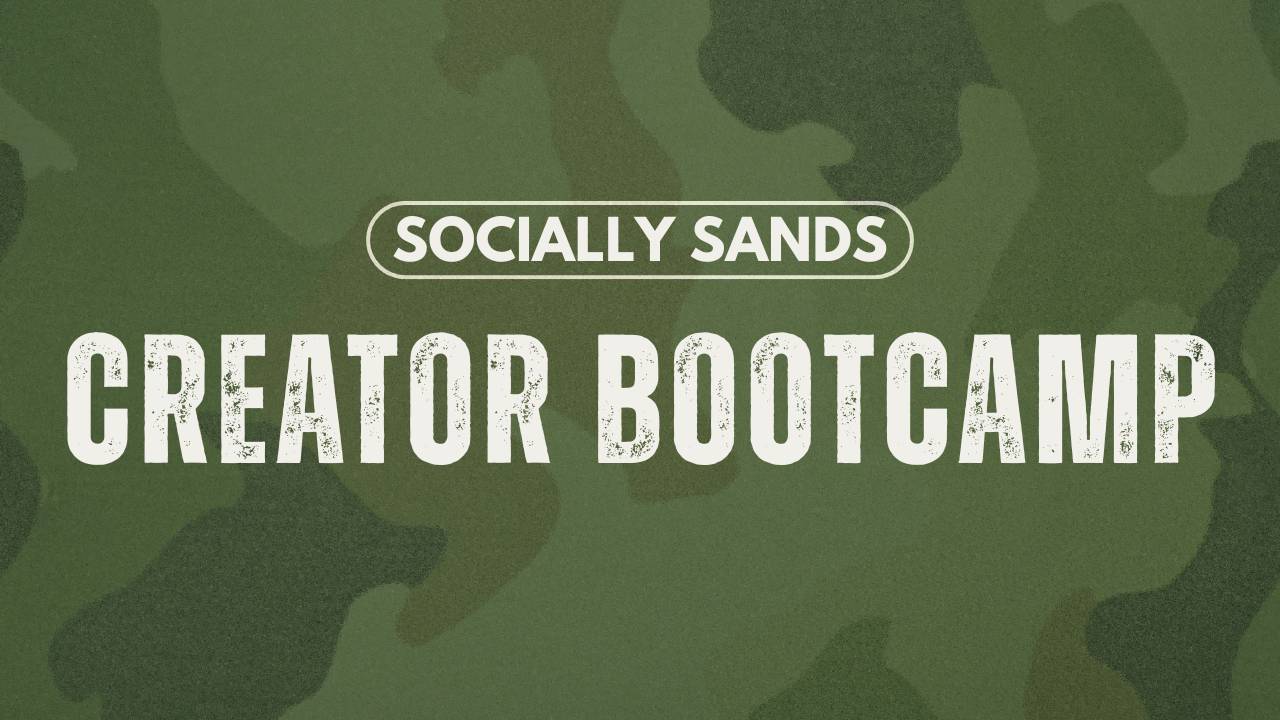 CREATOR BOOTCAMP NOW OPEN: Doors Close 14th May 🪖 thumbnail
