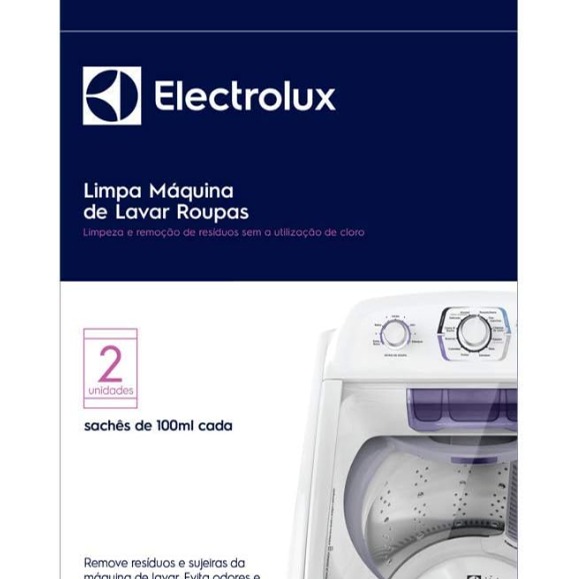 Limpa Máquina de Lavar Roupas Electrolux - 2 unidades | Amazon.com.br thumbnail