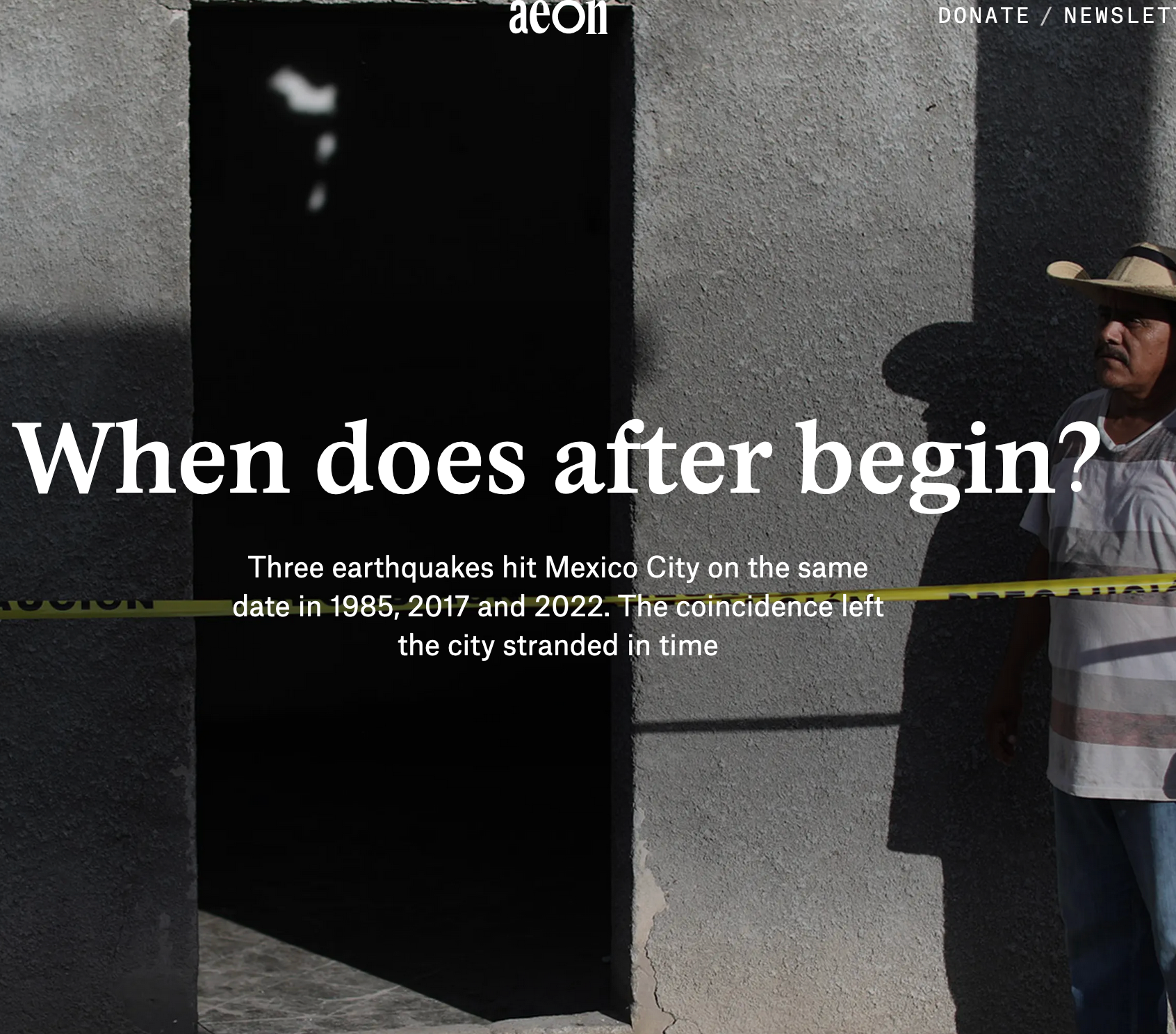 "When Does After Begin?" for Aeon Magazine thumbnail