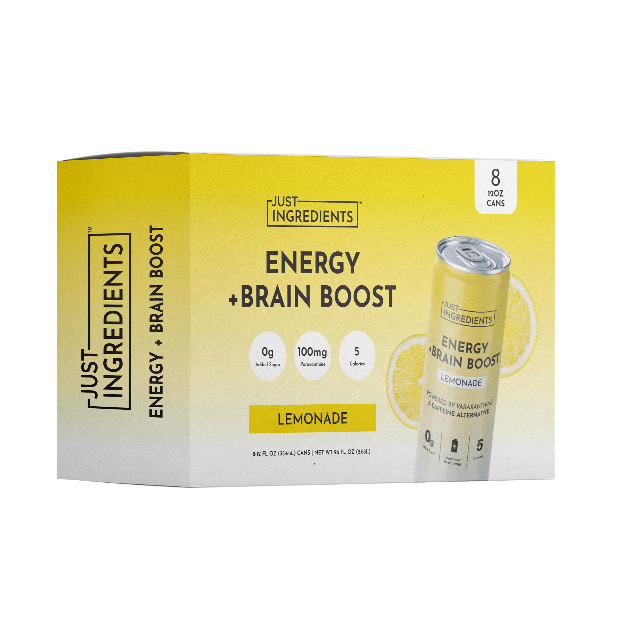 Energy + Brain Boost Lemonade - 8 Pack thumbnail