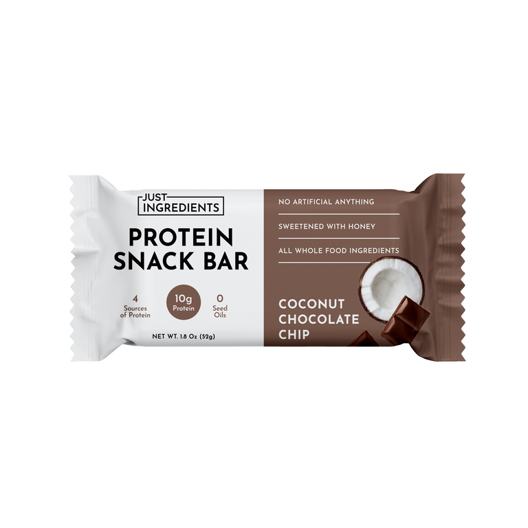 Protein Snack Bar - Coconut Chocolate Chip (12-pack) thumbnail
