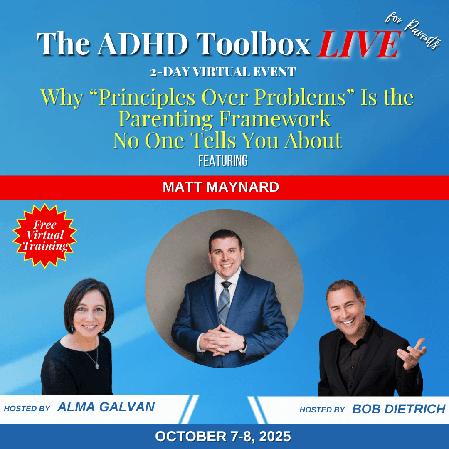 ADHD Toolbox Seminar Oct. 7th and 8th thumbnail