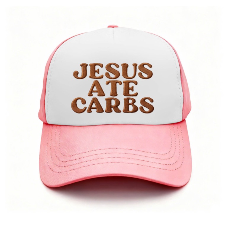 Jesus Ate Carbs Hat thumbnail