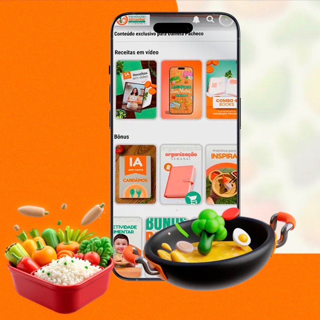 Aplicativo completo para introdução alimentar  thumbnail