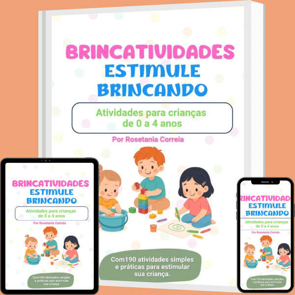 E-book com 190 atividades para crianças de 0 a 4 anos thumbnail
