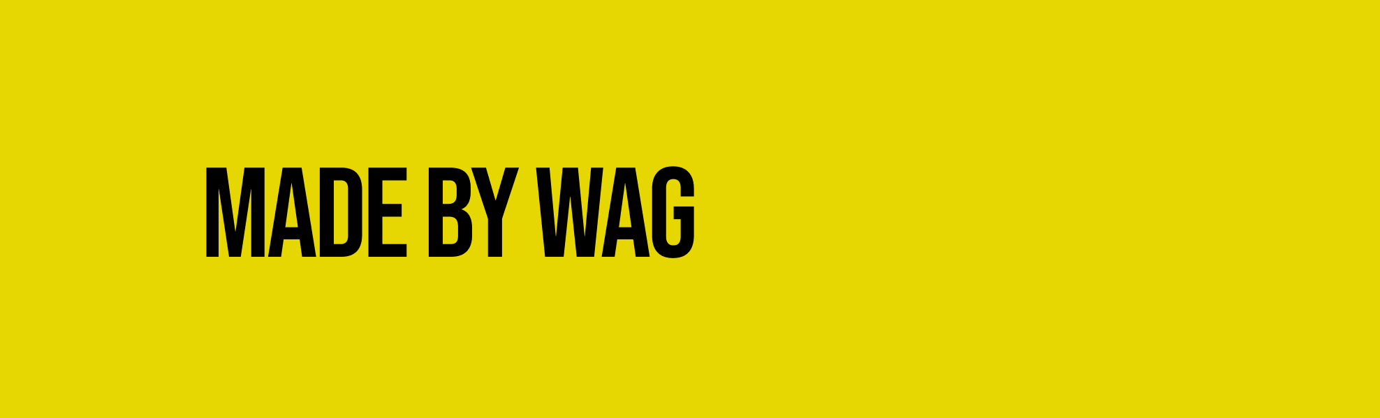 BioSite banner for @wag