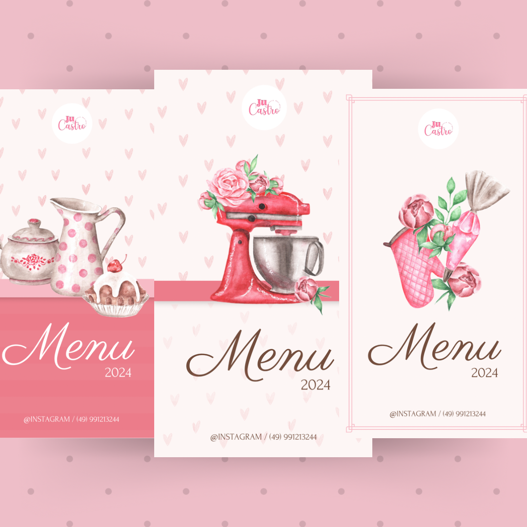 Menu Petit Poá | Páginas para Story e Feed + tags thumbnail