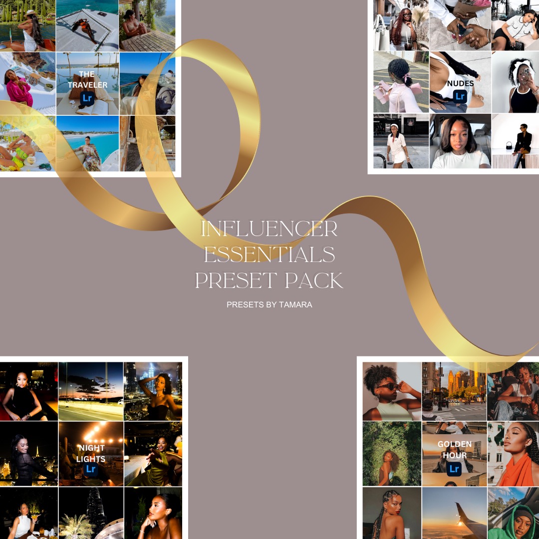 SHOP OUR INFLUENCER PRESET PACK thumbnail