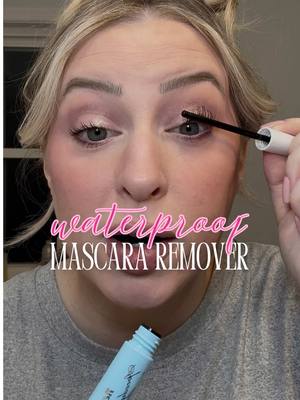 This is a game changer for taking off waterproof mascara 🙌 and it’s so affordable!! #waterproofmascara #mascararemover #