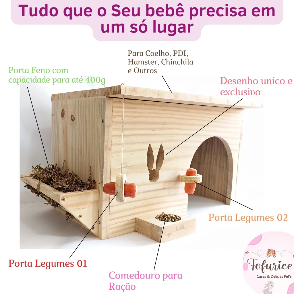 Casinha Para Coelho thumbnail