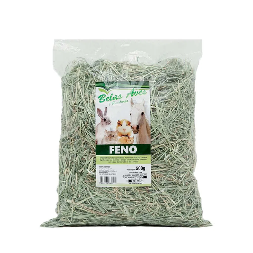 Feno Belas Aves 500g - COBASI thumbnail