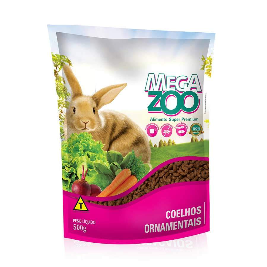😋 Ração Megazoo para Coelho Adulto 500gr (COBASI) thumbnail