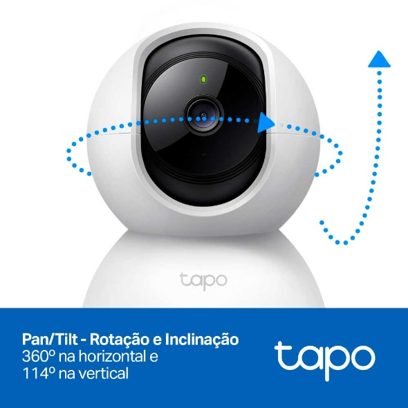Câmera De Segurança Wi-fi Pan/tilt Tp-link Tapo Tc70 Full Hd thumbnail