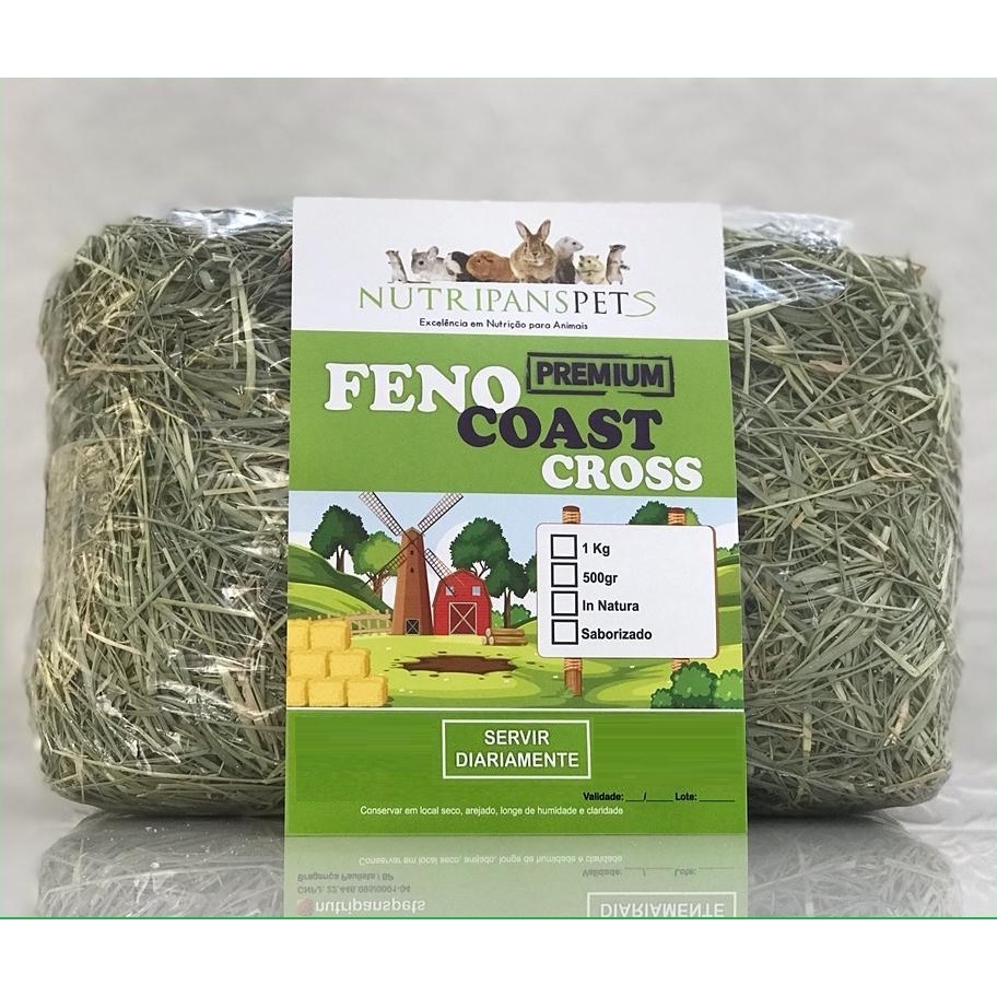 Feno Premium Tipo A 1kg - NUTRIPANSPETS thumbnail