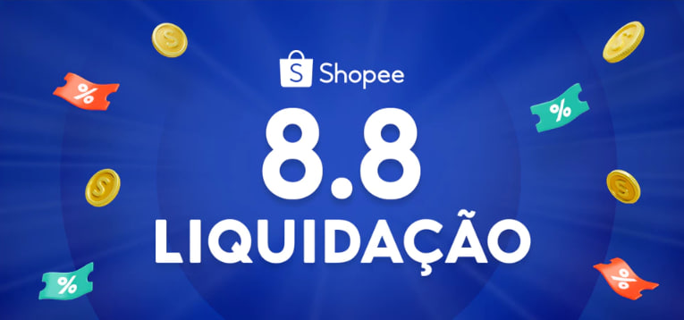 COMEÇOU ESQUENTA 8.8 SHOPEE thumbnail