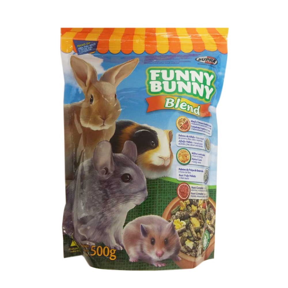 😋 Ração Funny Bunny - Blend Supra 500 g (COBASI) thumbnail