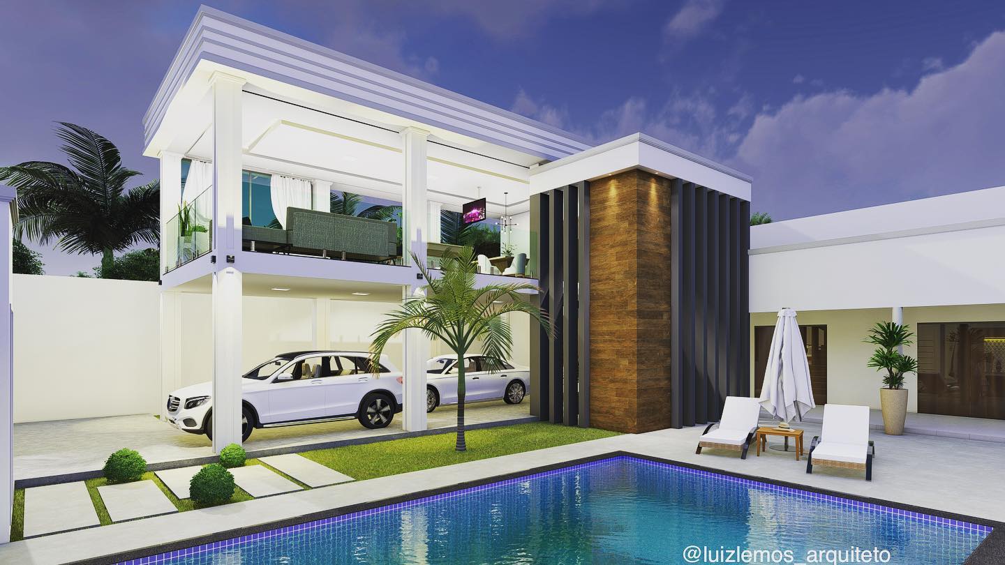 - Começando o mês com TBT. Residência R&L 🏠
Projeto de revitalização de fachada.

 #fachada #arquitetura #projetoarquite