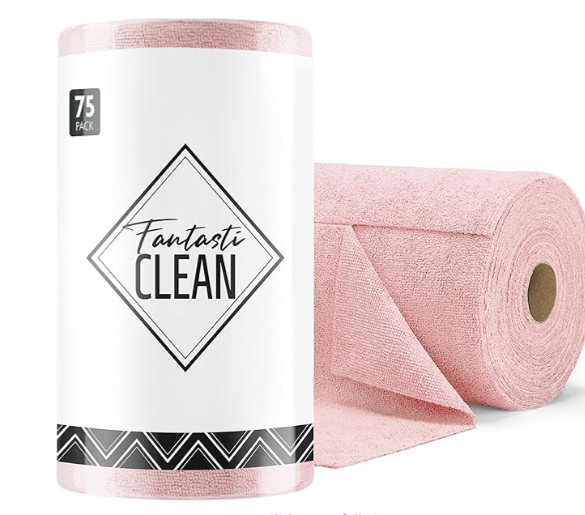 Microfiber Cleaning Cloth Roll  thumbnail