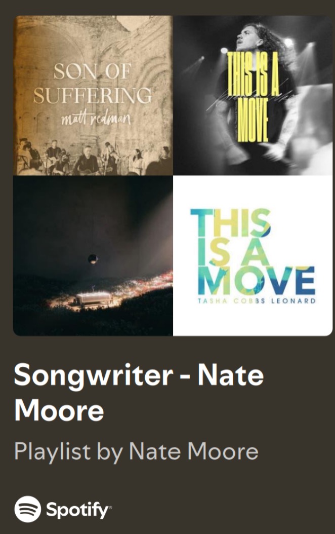 Nate Moore Songwriter Catalog thumbnail