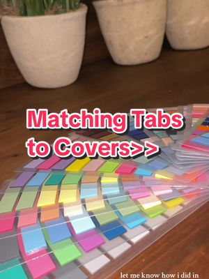 matching tabs to the book cover is like therapy to me. how did i do? // #booktabs #tabs #bookish #annotatingbooks #color