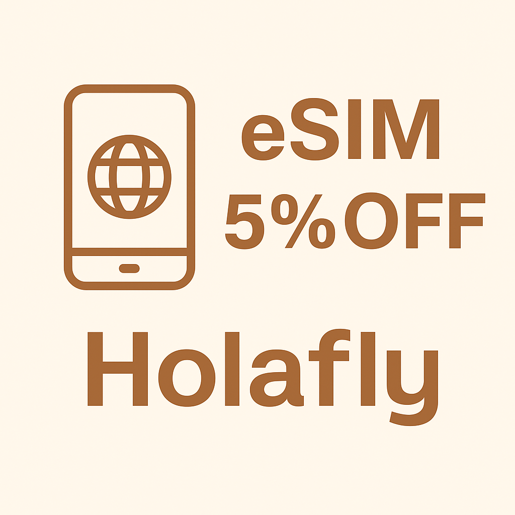Holafly eSIM公式｜5%割引クーポン【TABIMAMA】全プラン・2回目以降もOK thumbnail