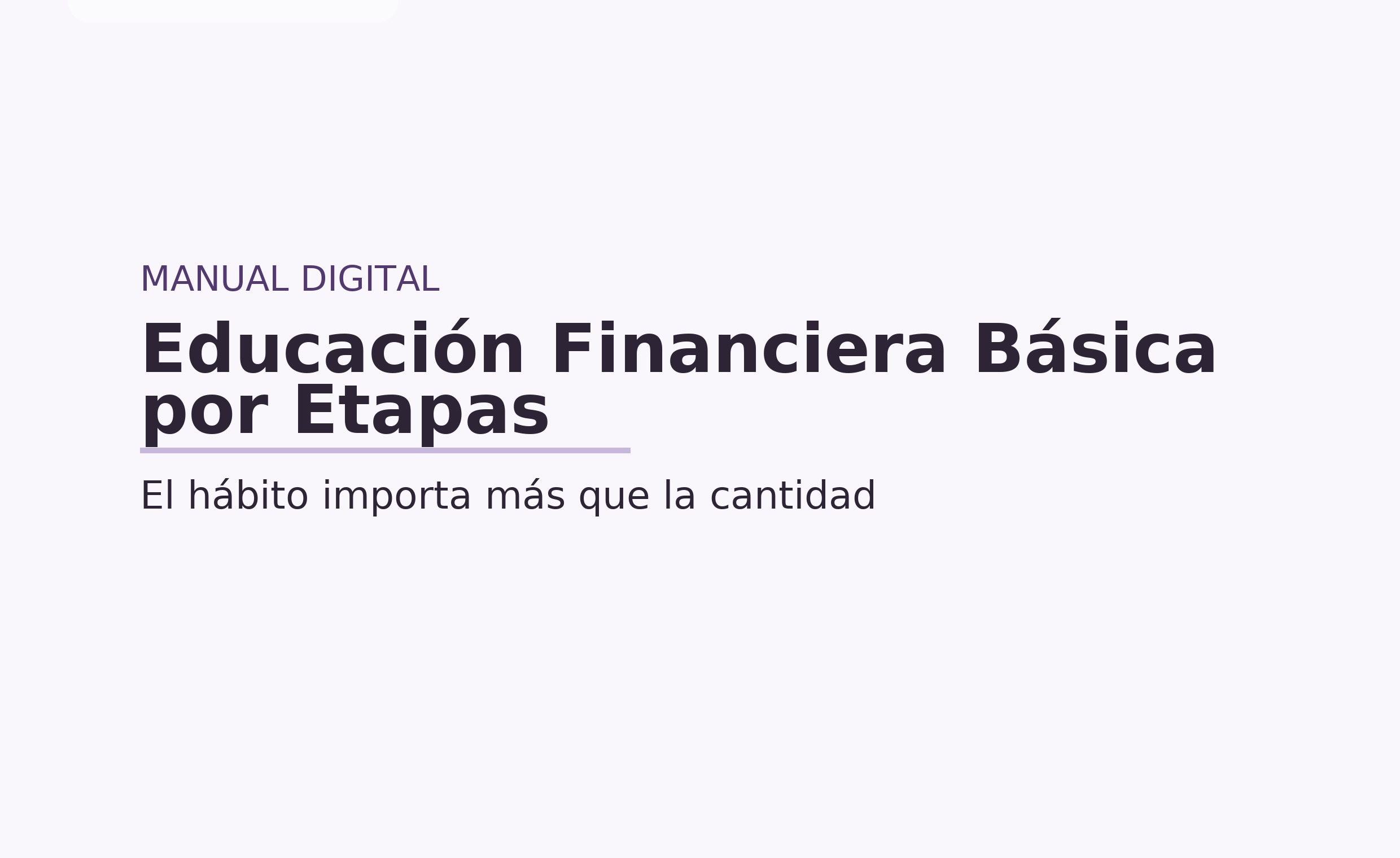 El hábito importa más que la cantidad. Educación Financiera Básica por Etapas. - PARENTS INSTITUTE | Hotmart thumbnail