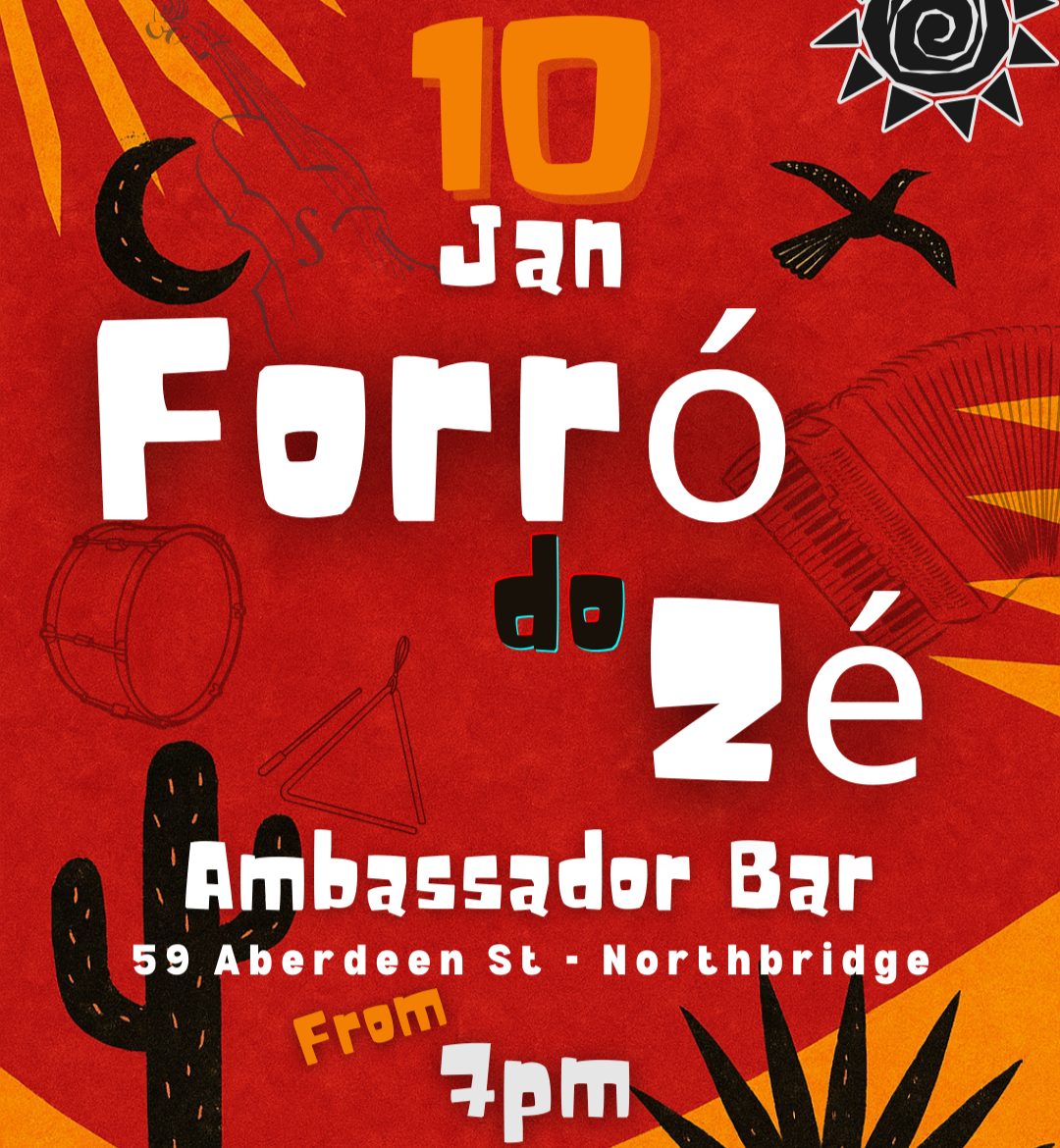 TICKETS HERE! Forró do Zé - Saturday 10th Jan thumbnail