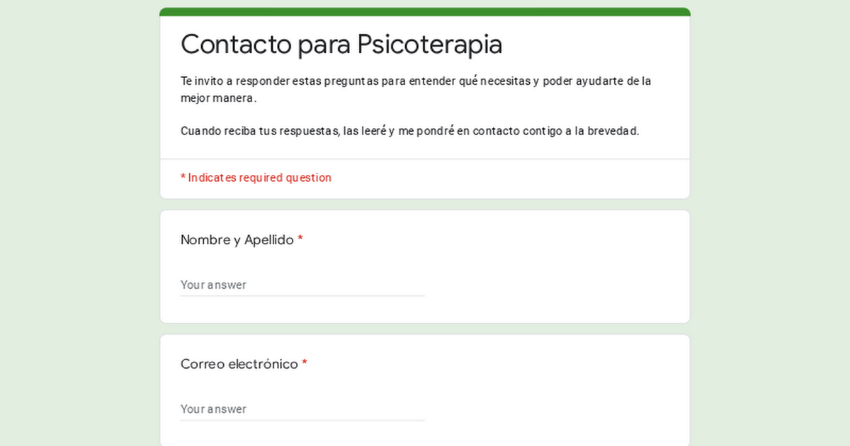¿Quieres comenzar psicoterapia? thumbnail