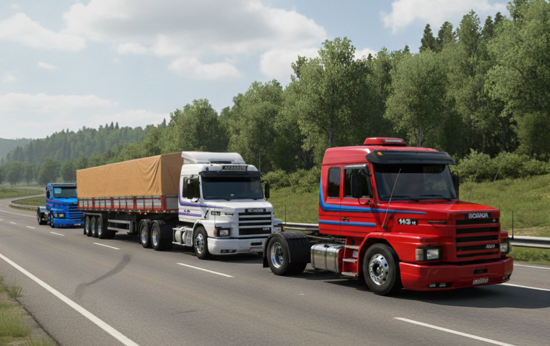 Compre aqui - Mod - Scania 113+ Ls Guerra BeamNGdrive Desconto 20% thumbnail